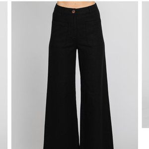 NWT The Rory Patch Pocket Linen Pants by L.T.J